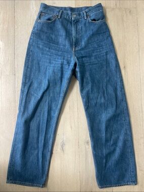 Acne Studios 1993 Dark Blue Trash Wide Leg Jean 29/28
